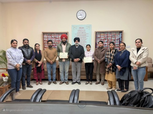  2026-02-10 Nss Volunteers Pushpa Devi And Amanpreet Singh Participated In The National Integration Camp